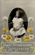 MARGARITENTAGE - Prinzesschen MARGARETHE , Hdschrftl. Gruss Vom Dresdner Margaretentag 1911 I-II Montagnes - Other & Unclassified