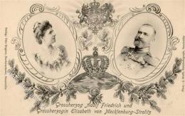 Adel Mecklenburg Strelitz Grossherzog Adolf Friedrich U. Grossherzogin Elisabeth I-II - Sonstige & Ohne Zuordnung
