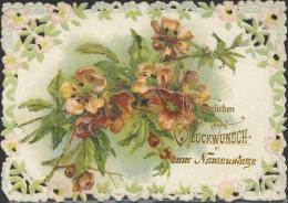 Glückwunsch Spitzenkarte Um 1890 I-II - Other & Unclassified