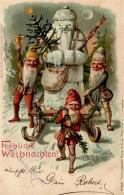 WEIHNACHTEN - ZWERGE Mit Schneemann I-II - Otros & Sin Clasificación