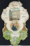 Kalender 1900 Meister Der Musik Litho I-II - Altri & Non Classificati