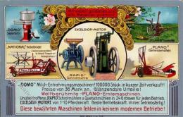 Landwirtschaft Maschine Exelsior Motore Werbe AK I-II Paysans - Other & Unclassified