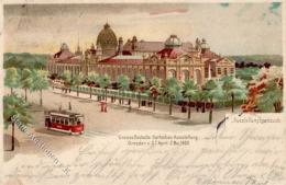 GARTENBAU-AUSSTELLUNG DRESDEN 1900 - Offiz. Künstlerkarte I-II - Otros & Sin Clasificación