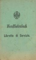 Beruf Dienstbotenbuch Tirol 1905 II (altersbedingete Gebrauchsspuren) - Sonstige & Ohne Zuordnung