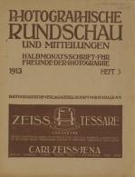 Fotoapparat Heft Photographische Rundschau 1913 Sehr Viele Abbildungen I-II Caméra - Andere & Zonder Classificatie