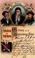 Gutenberg 500 Jahr Feier  Lithographie 1900 I-II - Other & Unclassified