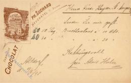 Suchard Schokolade Neuchâtel (2000) Schweiz 1898 I-II - Werbepostkarten