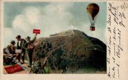 Suchard Schokolade Ballon  Werbe AK I-II - Advertising