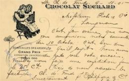 Suchard Schokolade 1905 I-II (fleckig) - Pubblicitari