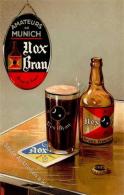 Bier Nox Brau Amateurs De Munich Künstlerkarte I- Bière - Reclame