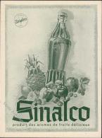 Getränk Alkoholfrei Sinalco Früchte Werbe AK I- - Advertising