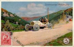 Continental Pneumatic Auto  Werbe AK I-II - Advertising