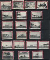 Vignette Marine Lot Mit über 60 Stück Seemanns Erholungsheim II 39 St. Auf Steckkarte Rest Geklebt) - Werbepostkarten