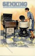 Werbung Senking Hausschatz Waschmaschinen Künstlerkarte I-II Publicite - Werbepostkarten