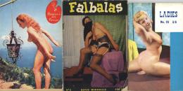 Erotik Lot Mit 3 Heften Ca. 50-60'er Jahre II Erotisme - Pin-Ups