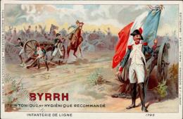 Collection BYRRH Infanterie De Ligne Werbe AK I- - Autres & Non Classés