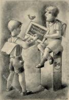 Künstler S Sign. Schott, O. Kinder  Künstlerkarte I-II - Autres & Non Classés