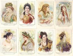 Doubek, F. B. Frauen Der Klassischen Kunst Und Dichtung Lot Mit 12 Künstler-Karten I-II Femmes - Otros & Sin Clasificación