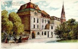 Diemer, Z. Straubing (8440) Hotel Neumayer Künstlerkarte I-II - Sonstige & Ohne Zuordnung
