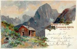 Compton, T. Hanauer Hütte  Künstlerkarte 1900 I-II - Sonstige & Ohne Zuordnung