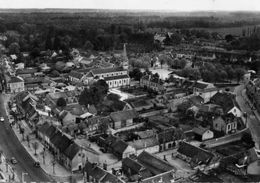 Delcampe - Lamotte-Beuvron Belle Vue Aérienne L'Eglise Le Château De St-Maurice - Lamotte Beuvron