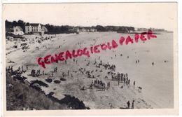 Delcampe - 29 - CONCARNEAU - LA BELLE PLAGE DES SABLES BLANCS - CARTE PHOTO - Concarneau