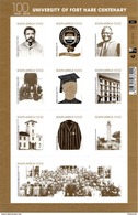 South Africa - 2017 University Of Fort Hare Centenary Sheet (**) - Nuevos