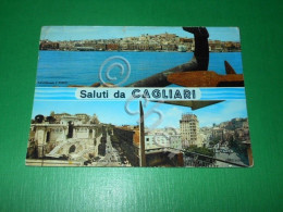 Cartolina Saluti Da Cagliari - Vedute Diverse 1962 - Cagliari