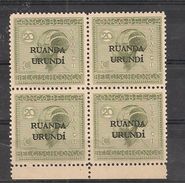 RUANDA URUNDI 53 MNH ** NSCH - Nuevos