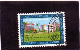 1987 ONU - Ginevra - Serie Corrente - Oblitérés