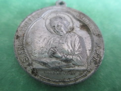 Petite Médaille Religieuse/Pie XI Pont. Max./ Saint André Hubert FOURNET/Début -XXéme         CAN409 - Religion & Esotericism