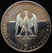 Delcampe - LaZooRo: Germany 5 Mark 1977 Heinrich Von Kleist PROOF - Silver - 5 Mark