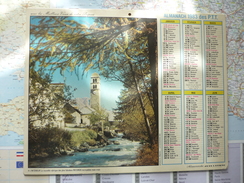 Almanach Des PTT 1983 La Guisanne (05) / Sologne En Automne  / Département De La Somme - Tamaño Grande : 1981-90