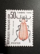FRANCE 1982, Timbre TAXE 105, INSECTES,PYROCHROA COCCINEA, Neuf - Other & Unclassified