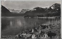 Sarnersee Mit Wetterhorngruppe Und Giswilerstock - Photoglob No. 5292 - Giswil