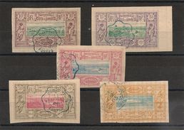 COTE DES SOMALIS N°Y/T : 6/14 Oblitérés Côte :121,50 € - Used Stamps