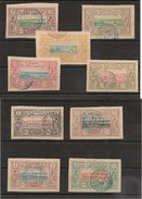 COTE DES SOMALIS N°Y/T : 6/14 Oblitérés Côte :121,50 € - Used Stamps