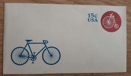 USA  Bicycle Pre Paid Letter - 1961-80