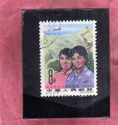 CHINA CINA 1965 Chinese-Japanese Youth Meeting, Peking GIRLS 8f USATO USED OBLITERE' - Used Stamps