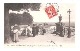 CPA 78 SAINT GERMAIN EN LAYE Perspective De La Terrass Achatez Immédiat - St. Germain En Laye