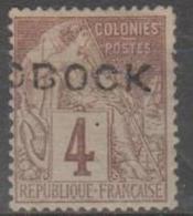 -  OBOCK - 1892 Overprinted 4c. Scott 12. Mint - Nuovi