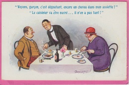 17 / 7 / 239  -    -  HUMOUR  AU  RESTAURANT  ( Signé MAC GILL ) - Mc Gill, Donald