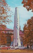 CPM 9X14 . U.S.A . ESPACE . La Fusée ATLAS  : U.S.A.F.(+ Autos Américaines Années 60 ) - Espace