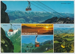 Appenzeller Bergbahnen - Schwägalp, Brüllisau, Wasserauen, Jakobsbad - Unbeschrieben - Appenzell