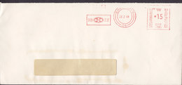 Denmark DE DANSKE SPRITFABRIKKER 1948 Meter Cover Freistempel Brief CACAO Vignette (2 Scans) - Timbres De Distributeurs [ATM]