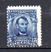 USA 1903  Scott  #  (*)  Sans Gomme - Without Gum - Unused Stamps