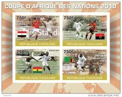 Togo 2010, World Football Cup In S. Africa 2010 III, 4val In BF - 2010 – South Africa