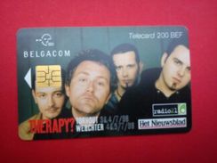 Therapy Phonecard Rock Werchter Outdoor Festival 1998 Rare - Affiches & Posters