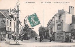 Paramé      35      Carrefour De Rochebonne.     Le Tramway      (voir Scan) - Parame