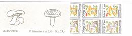 Norway 1988 Mushrooms, Mi 990-991 Booklet, MNH(**) - Carnets